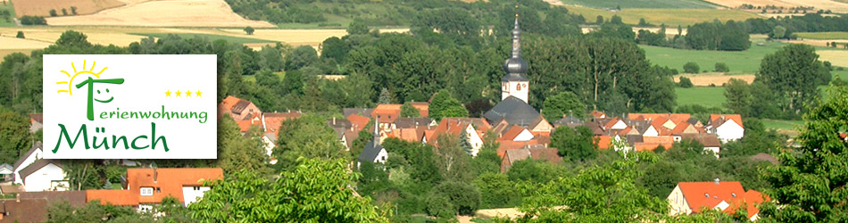 Blick über Hochhausen im lieblichen Taubertal